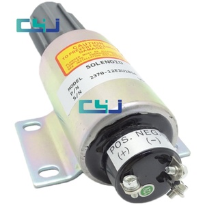 ตัดโซลินอยด์วาล์วเพื่อหยุดการจ่ายน้ำมันเชื้อเพลิง โซลินอยด์วาล์ว 12V 24V 437- เครื่องยนต์ดีเซล 2617 4372617 2370-24E2U1B5S - Product Image 2