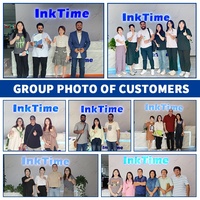 Produsen grosir 30 cm A3 terbaik Dtf pink mesin Xp600 Dtf Printer tunggal cetak kepala Dtf Printer dengan pengering untuk t Shirt