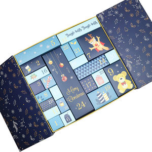 Caja de calendario de Adviento personalizada embalaje cosmético CALENDARIO DE Adviento <span class=keywords><strong>calendrio</strong></span> con cierre magnético - Product Image 3