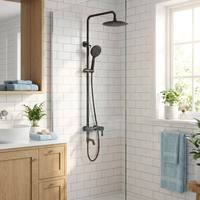 Grifo termostático de latón pulido al por mayor para ducha y bañera, con barra deslizante, válvula de cerámica, monomando, montaje en pared para hotel y hogar