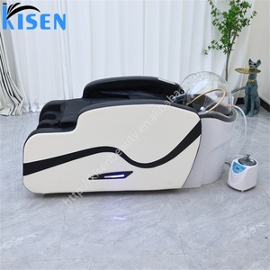 KISEN Mesa de Masaje Japonesa 2 en 1, Portátil, para Peluquería, Lavado de Cabello, con Lavabo de Circulación de Agua - Product Image 3