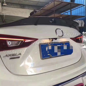 Alerón Trasero para Mazda 3 Axela 4 Puertas 2014-2017, Material ABS de Alta Calidad, Alerón para Maletero, Accesorios para Carrocería - Product Image 4