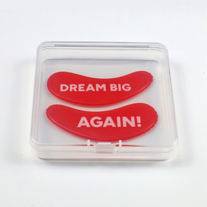 Tái sử dụng Silicone Mặt nạ mắt và các bản vá lỗi làm giảm quầng thâm và chống nhăn có thể giặt tấm trong Màu Đỏ - Product Image 3