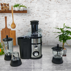 Potente Robot da Cucina 4-in-1 110V/220V, Estrattore di Succo, Frullatore, Macinacaffè per Smoothie, Centrifuga per Succhi - Product Image 5