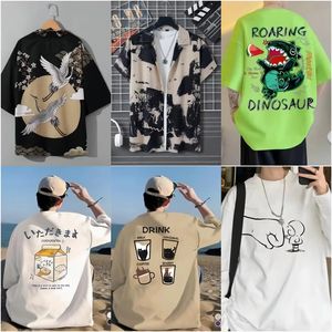 Camiseta de Manga Corta con Cuello Redondo para <span class=keywords><strong>Hombre</strong></span>, Tallas Grandes, Venta Directa de Fábrica, Camiseta Blanca - Product Image 6