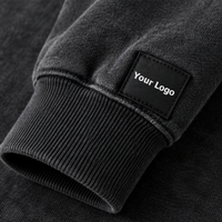Sweat-shirt Homme 2026 OEM Personnalisé, Coupe Oversize Boxy, Grammage Lourd, Effet Délavé à l'Acide, Impression Sérigraphique, Streetwear, Manches Décontractées, Modèle Pull
