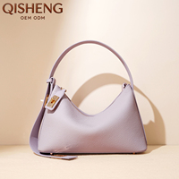 Sac à main de luxe en cuir véritable pour femme, grande capacité, sac à bandoulière et sous le bras avec sangle réglable – Vente en gros usine