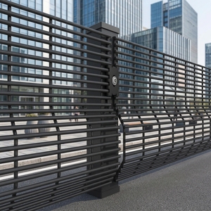 Factory Price Durable Clear <strong>Vu</strong> Anti Climb 358 Iron Prison Fence Garden Security Fence China Galvanized/PVC Surface - Product Image 1