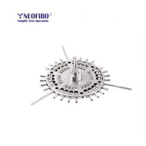 NEOFIBO <span class=keywords><strong>MMC</strong></span>-APC-24SK แบบล็อคเดียว แบบเฟอร์รูลเดียว ใช้ได้กับเครื่องขัดโดมาอิล อุปกรณ์ขัดไฟเบอร์ออปติก - Product Image 1