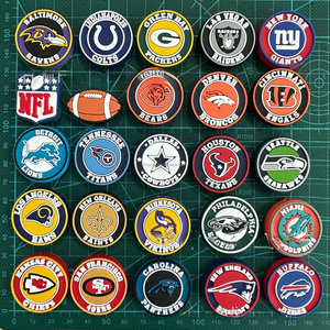 ลูกปัดโลโก้ทีมกีฬา NFL ขายส่ง สำหรับตกแต่งปากกา รุ่นนิวออร์ลีนส์ - Product Image 2