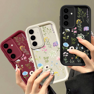 Funda Protectora Suave con Diseño Floral para <span class=keywords><strong>Samsung</strong></span> <span class=keywords><strong>Galaxy</strong></span> S25 Ultra S24 FE A56 A55 A54 A16 5G, Venta al por Mayor de Fábrica BAILI - Product Image 1