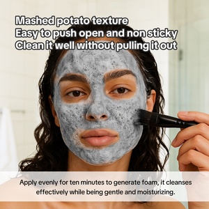 Làm sạch sâu có ga Mặt nạ bong bóng mặt chống mụn trứng cá kiểm soát dầu Mặt nạ bong bóng mặt nạ đất sét bùn vẻ đẹp chăm sóc khuôn mặt - Product Image 5
