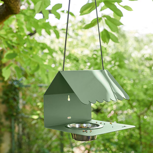 JH-Mech เครื่องป้อนนกป่า<span class=keywords><strong>ราคา</strong></span>ถูกใช้ง่ายโครงเหล็กแบบถอดออกได้ชามเหล็กคาร์บอนแขวนที่ป้อนนกโลหะ - Product Image 4