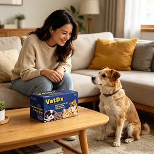Kit de Pruebas Rápidas Veterinarias para Uso Doméstico, EHR/LYM/<span class=keywords><strong>ANA</strong></span>/BAB, Prueba Rápida para Gatos, Equipo de Diagnóstico Veterinario - Product Image 4