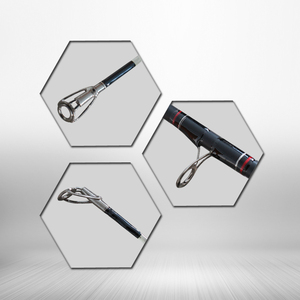 <span class=keywords><strong>Canne</strong></span> à pêche spinning en verre de 2,1 m avec <span class=keywords><strong>moulinet</strong></span>, poignée en liège, action rapide, guides en acier inoxydable <span class=keywords><strong>pour</strong></span> la pêche en eau douce au poisson-chat - Product Image 4