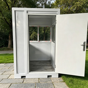 Cabina <span class=keywords><strong>di</strong></span> Sicurezza Portatile, Container per <span class=keywords><strong>Guardia</strong></span> Esterna, Chiosco Modulare in Struttura d'Acciaio per Ingressi <span class=keywords><strong>di</strong></span> Fabbriche e Residenziali - Product Image 1
