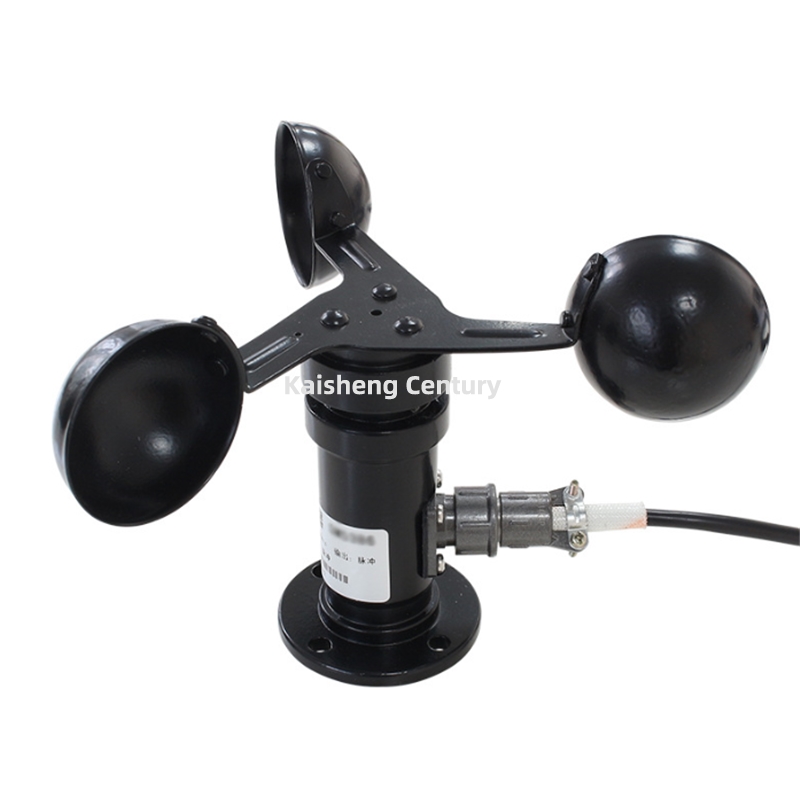 Tower Crane Wind Speed Meter Anemometer Temperature Transmitter Sensor