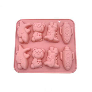 Silicone Animal Cake Mold 3D Baking Mould Non Stick Reusable Candy <b>Chocolate</b> Ice Cube Tray Candle and Resin DIY Crafts - Product Image 1