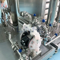 LINHE Machine de fabrication de parfum en acier inoxydable 300L 500L Machine de mélange et de refroidissement de parfum avec refroidisseur et filtre
