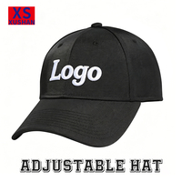 Gorra de Béisbol de 6 Paneles de Algodón Puro con Logotipo Personalizado, Estilo Unisex, Talla Ajustable para Niños, Bordado Impreso