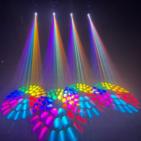 Projecteur à tête mobile LED professionnel 300W, 15 couleurs, 17 gobos, 8000K pour DJ, discothèque, concert, équipement d'éclairage de pub