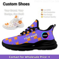 Chaussures de marche respirantes pour hommes de qualité supérieure, personnalisables, avec doublure en mesh, pour le sport décontracté et la course à pied, baskets souples, MOQ flexible
