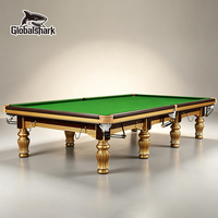 Table de billard snooker pleine grandeur, vente directe d'usine, usage commercial, club, maison, table de billard snooker en bois massif