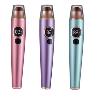 Mini stylo de massage électrique pour les yeux, anti-rides, rechargeable, en pierre de Bian, pour éliminer les cernes - Product Image 3