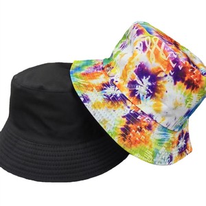 Thời Trang Tie Dye Có Thể Đảo Ngược Xô Hat Ngoài Trời Mặt Trời Bảo Vệ Du Lịch Nhanh Chóng Vận Chuyển Độc Đáo Ngư Dân Hat Dành Cho Người Lớn Xô Mũ Tie Dye - Product Image 5
