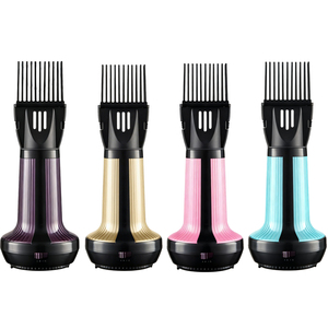 Portable Mini Blow Dryer With <b>Comb</b> and Diffuser Ionic Technology for Curly Hair Travel Personal Use RUGGED DURABILITY Engineered - Product Image 6