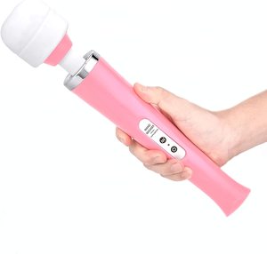 Potente Massaggiatore a Bacchetta con 10 Velocità di Vibrazione, Vibratore Manuale per <span class=keywords><strong>Massaggi</strong></span> Intimi Femminili - Product Image 1