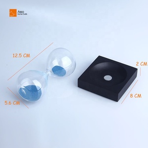 Độc đáo khuyến mại quà lưu niệm từ đồng hồ Cát Cát hẹn giờ trong thủy tinh và gỗ cho kỷ niệm trang trí bán buôn - Product Image 5