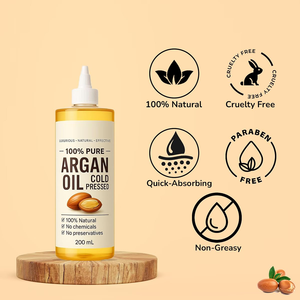 Huile d'Argan Biologique 100% Pure et Naturelle du Maroc en Gros, Huile Végétale Vierge Pressée à Froid pour Cheveux, Marque Blanche - Product Image 4