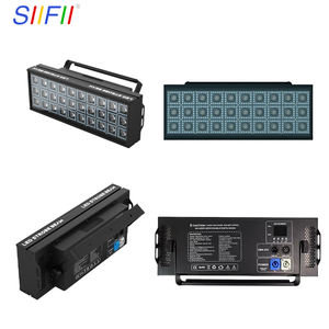 Lumière stroboscopique LED blanche chaude <span class=keywords><strong>DMX</strong></span> 5050 RGB Hybrid Auxiliary Flash Strobe Beam Wash Stage Bar Disco pour concerts, 30 pièces - Product Image 3