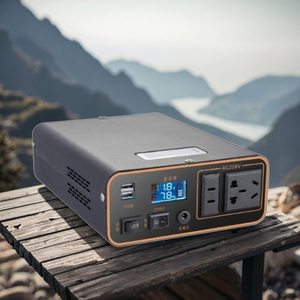สถานีไฟฟ้าพกพา 300W 200wh แบตเตอรี่ลิเธียมไอออน คลื่นไซน์บริสุทธิ์ สำหรับการตั้งแคมป์ การเดินทาง ใช้พลังงานแสงอาทิตย์และพลังงานรถยนต์ - Product Image 3