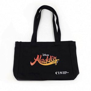Bolsas de Compras Reutilizables Plegables de Lona de Algodón Ecológicas con Estampado Personalizado y Diseño de Dibujos Animados para Promociones - Product Image 4