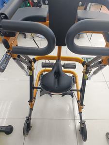 Entraîneur de démarche debout réglable <span class=keywords><strong>Walker</strong></span> 1-2m hauteur de course Rollator pour personnes âgées et handicapées pour les fournitures de thérapie de réadaptation - Product Image 5