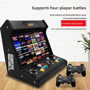Console de Jeu Vidéo 3D <span class=keywords><strong>Arcade</strong></span> Domestique à Monnayeur, Double Joystick, Tout-en-un, Mini Console de Combat Pandora pour Enfants - Product Image 4
