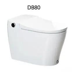 DB80 बुद्धिमान महिला शौचालय ऑटो फ्लश स्मार्ट शौचालय समायोज्य और आत्म-सफाई लक्जरी होटल सिरेमिक बाथरूम