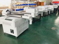 Mesin Cetak UV Inkjet Flatbed 6090 Murah, Mesin Cetak UV LED Digital Flatbed dengan Pernis