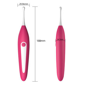 Vibratore Dildo Flessibile in Silicone Ricaricabile USB, 7 Velocità, Impermeabile, con Caricatore per Stimolazione del Punto G, Testa Piccola - Product Image 3