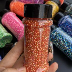 Envío Rápido, Venta al por Mayor de Brillantina de Diamantes 3D, Brillantina Burbuja de 1mm 2mm 3mm, Brillantina Gruesa Mixta - Product Image 6