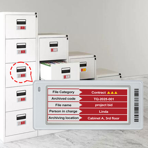 Carpeta de Cliente con Pantalla E-Ink, Pantalla Electrónica, Señalización Electrónica, Sistema de Oficina Eink, Material ABS para Oficina Inteligente, Conferencias - Product Image 1
