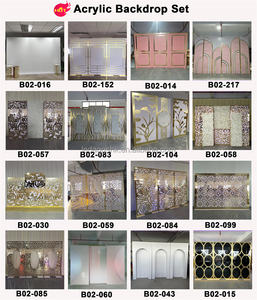 ขาตั้งฉากหลังงานแต่งงานสีขาว ดีไซน์ใหม่จาก LEDA สำหรับตกแต่งฉากหลังเวทีงานแต่งงาน - Product Image 6