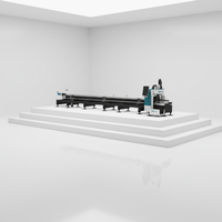 Machine de découpe laser à fibre de haute précision 6 kW LX612TN pour tubes en acier inoxydable et tuyaux métalliques – Prix de la machine automatique