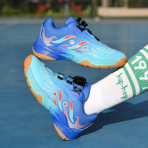Kids' Badminton <b>Shoes</b> Cute Design Anti-collision <b>Safety</b> Rotating Buckle Laces Carbon Plate Sole Sports Match Training <b>Shoes</b> - Product Image 1