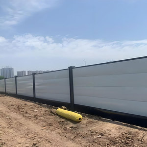 Paneles de valla de construcción de acero de color innovador Estructura de acero de construcción para seguridad del sitio y aplicaciones de red Valla de acero - Product Image 6
