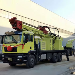 Fahrzeugmontierte Integrierte Bohranlage SC1200m Neue Großformatige Tiefbohranlage mit Luftkompressor-Motorpumpe - Product Image 5