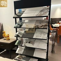 Quelle Fabrik Natur Quarz Granit Stein Probe Schiefer Fliesen Display Rack Keramik fliesen Display Stand für Fliesen Lagerung Display