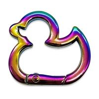Anneau porte-clés ouvrable en alliage de zinc galvanisé, fermoir mousqueton pour sac en cuir ou laisse de chien, anneau en O, quincaillerie, boîte en carton